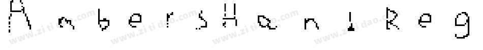 AmbersHand Regular字体转换